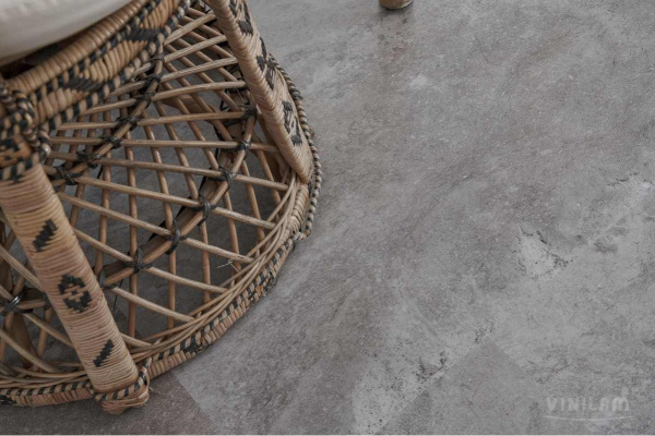 Кварцвиниловая плитка CERAMO VINILAM STONE 61605 Сланцевый Камень